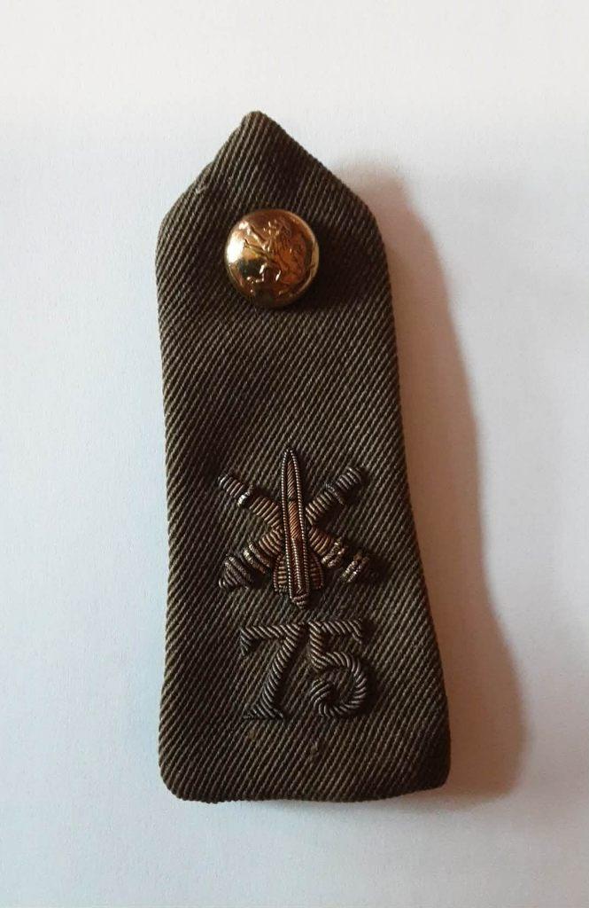 Belgische insigne ABL Army Epaulette, Verzamelen, Ophalen of Verzenden, Landmacht, Embleem of Badge