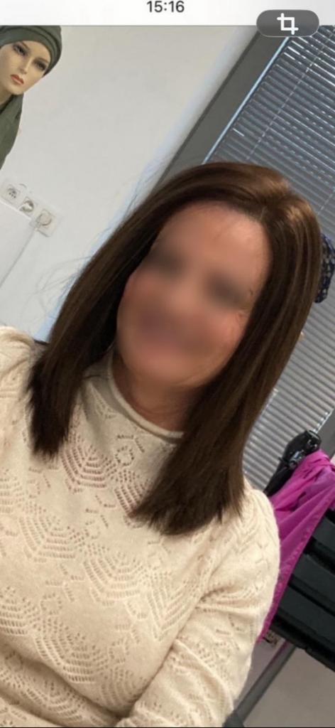 Luxe pruik te koop, hoogwaardige kwaliteit (Italiaans haar), Enlèvement, Comme neuf