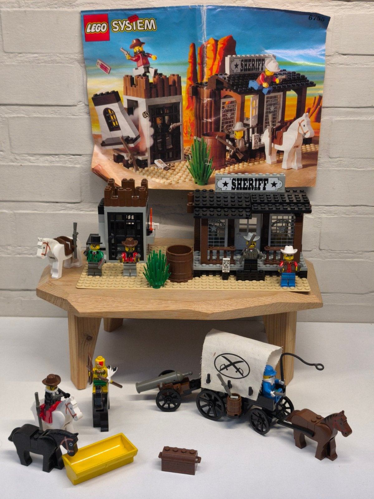 LEGO Western 6755 – Sheriff's Lock-Up (Vintage 1996) en meer, Ophalen of Verzenden, Complete set, Lego