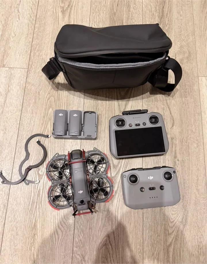 Combo Fly More pour DJI Neo 2, TV, Hi-fi & Vidéo, Drones, Drone avec caméra, Enlèvement ou Envoi, Qualité supérieure, Comme neuf