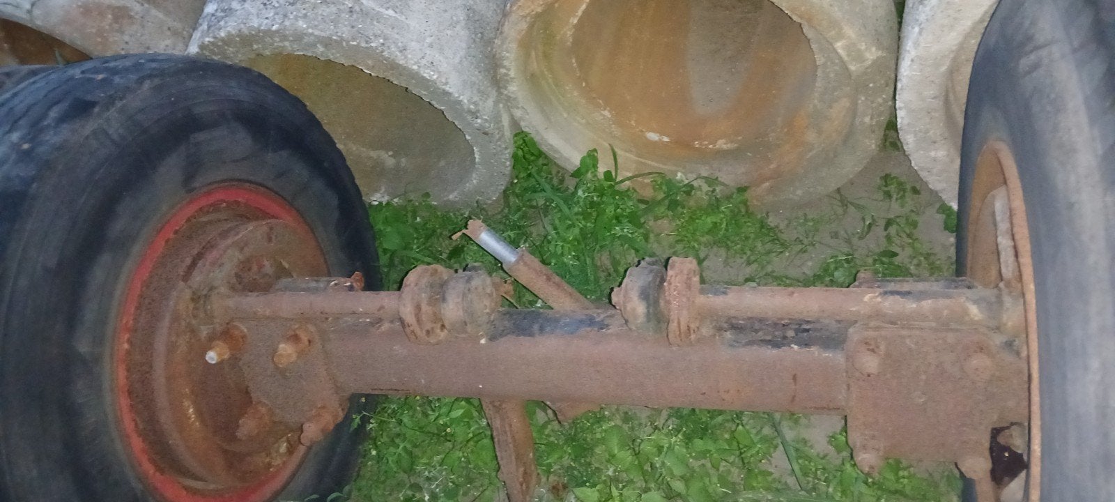 Landbouw ass, Enlèvement