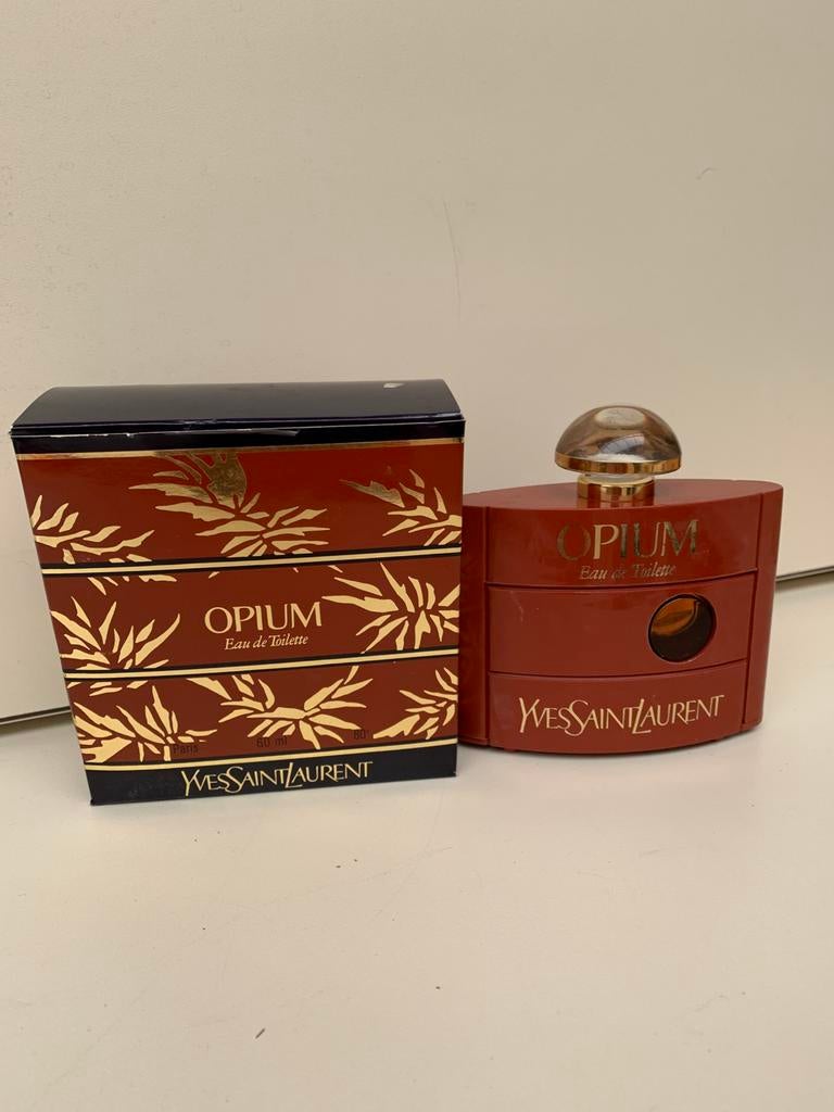 2 flessen Opium Yves Saint Laurent 60 ml Eau de toilette, Ophalen of Verzenden, Zo goed als nieuw