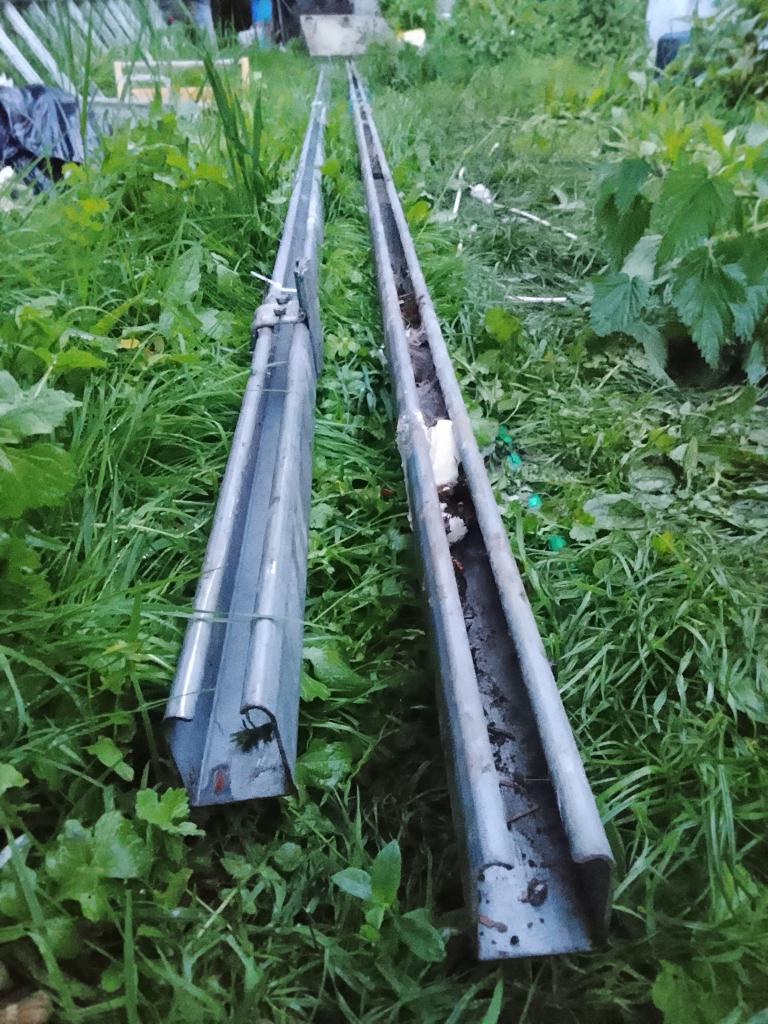 2 rail coulissant 6m, Zakelijke goederen, Overige Zakelijke goederen, Ophalen