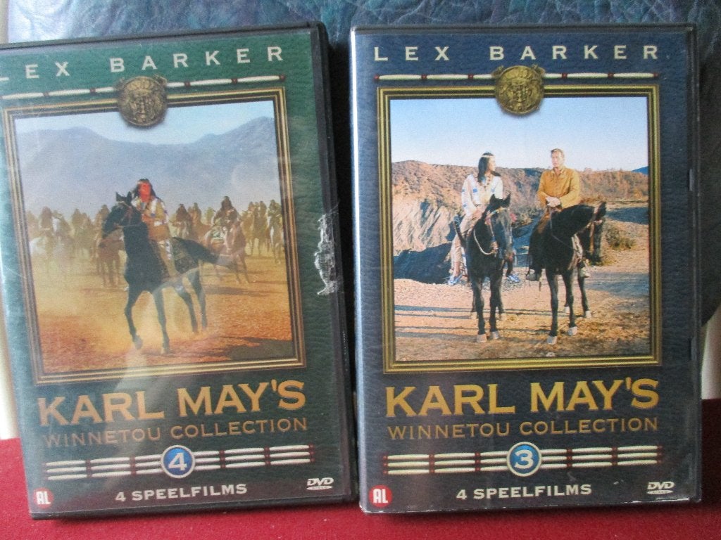 lex baker karl may's 3 en 4, Cd's en Dvd's, Ophalen, Zo goed als nieuw