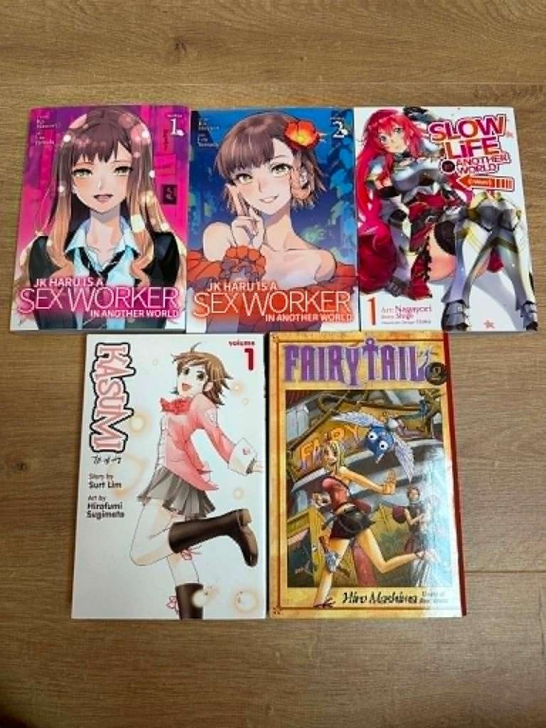 Te koop: Engelstalige manga bundel – 6 delen, Ophalen