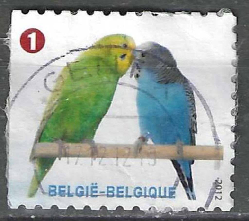 Belgie 2012 - Yvert 4213 /OBP 4234 - Parkieten (ST), Postzegels en Munten, Verzenden, Gestempeld, Gestempeld, Voertuigen