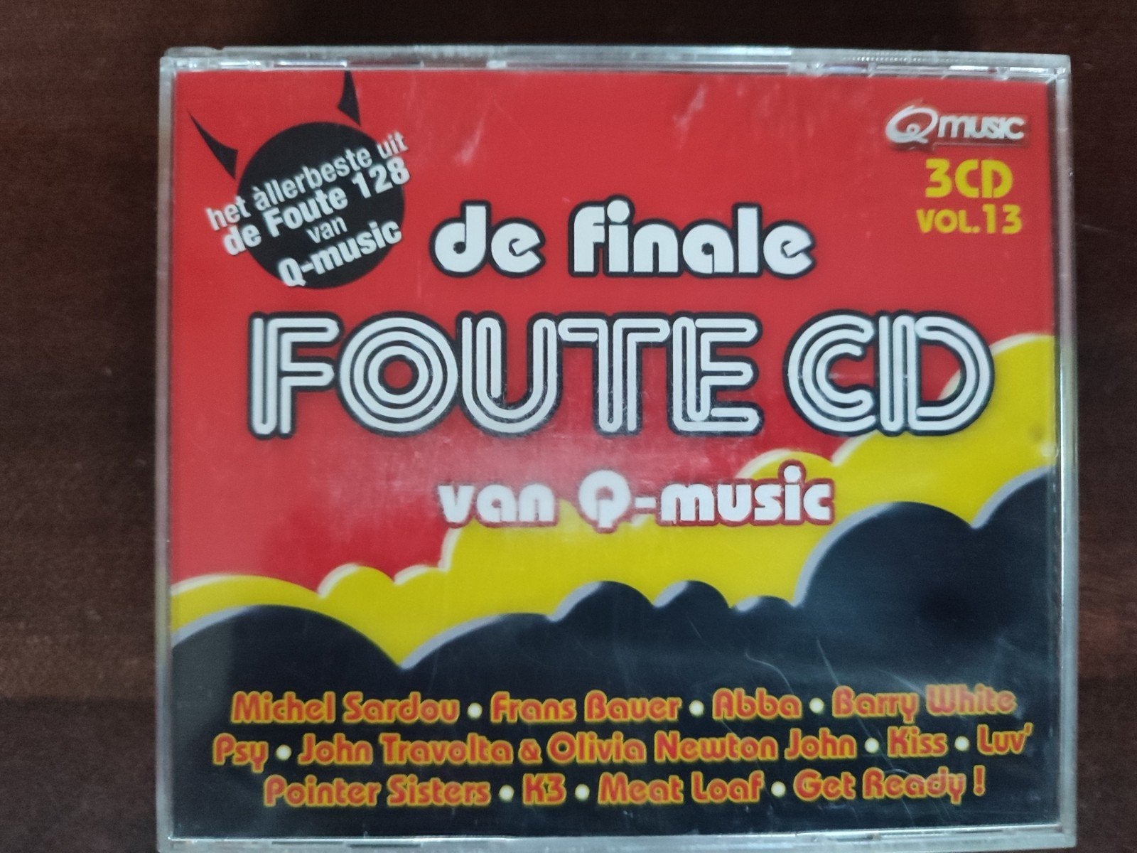 3-CD : DE FINALE FOUTE CD Vol.13 - HET ALLERBESTE (Q- MUSIC), Ophalen of Verzenden