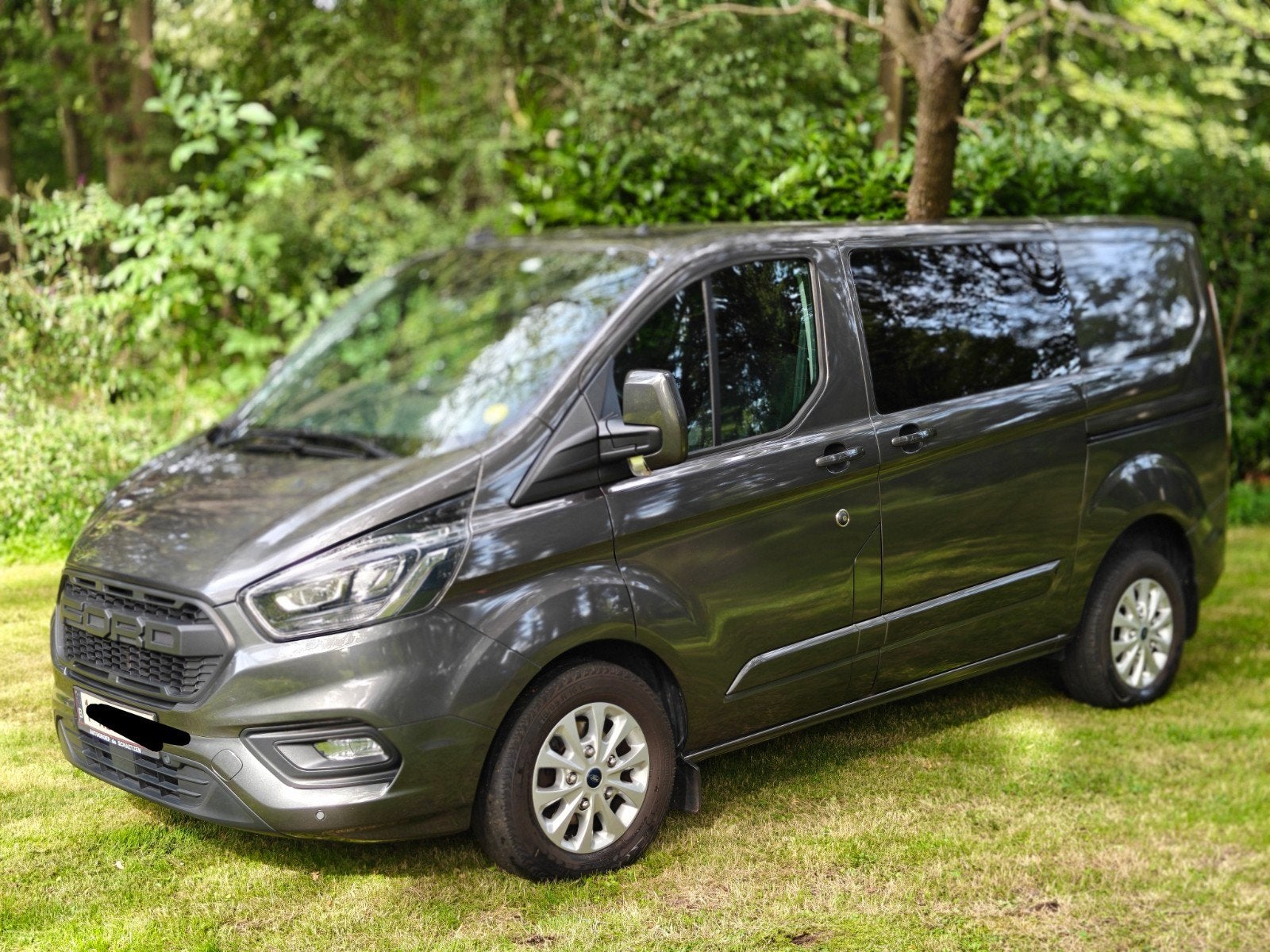 Ford Custom Limited à usage multiple, Achat, Euro 6, Ordinateur de bord, Noir