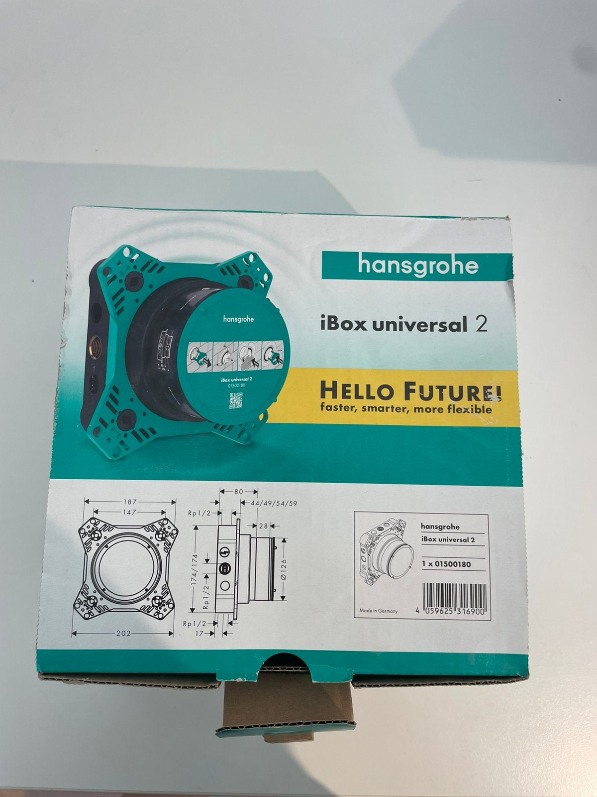 Hansgrohe iBox universal 2 Inbouwlichaam, Bricolage & Construction, Enlèvement ou Envoi, Neuf, Douche