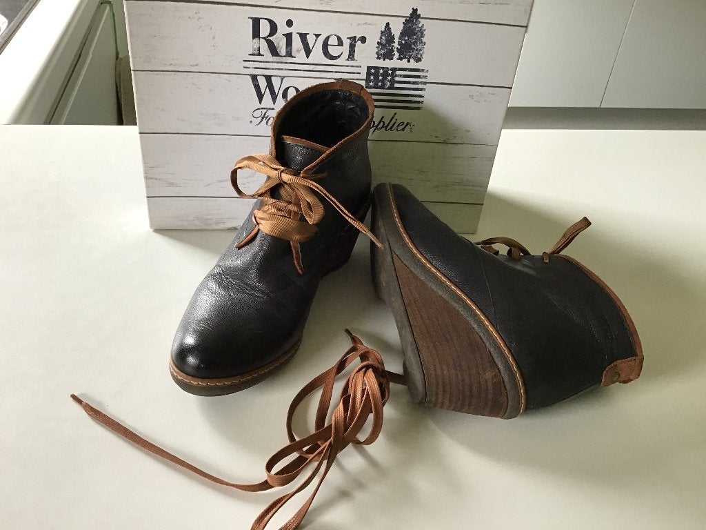mt 38 River Woods enkelhoge schoenen, Bruin, River Woods, Lage of Enkellaarzen, Ophalen of Verzenden