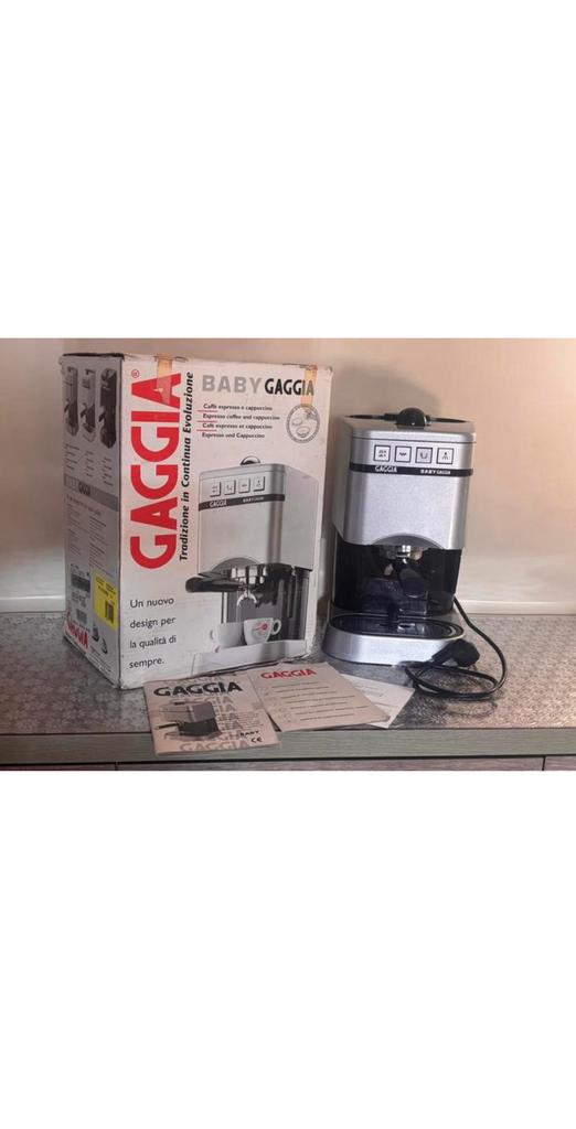 Espressomachine, Enlèvement, Comme neuf, Cafetière, Café en grains