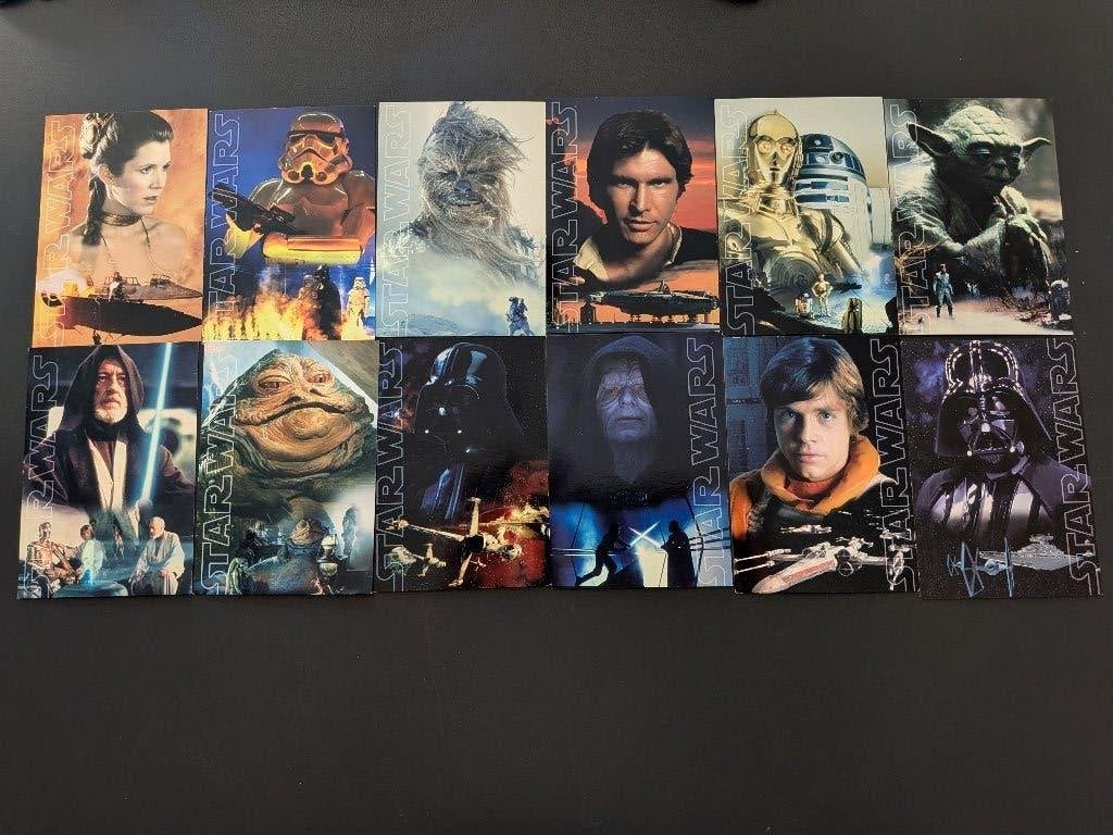 Set de 12 cartes postales Star Wars, Enlèvement ou Envoi, Neuf, Autres types