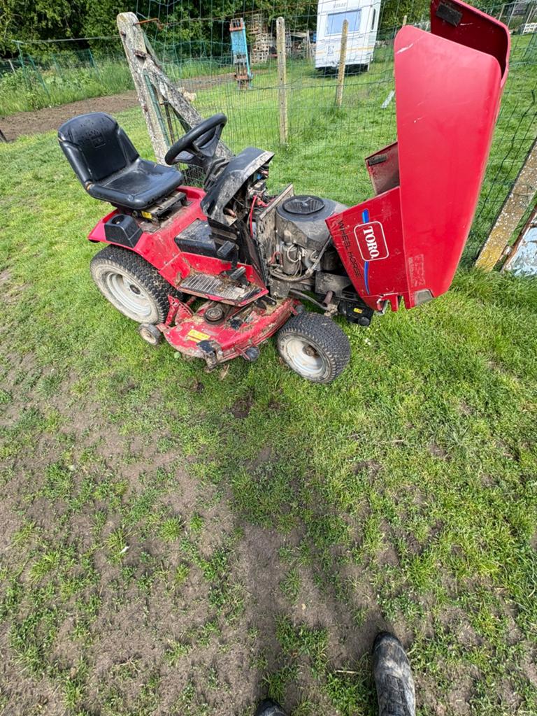 Toro zirmaaier met werk, Tuin en Terras, Ophalen, Zo goed als nieuw