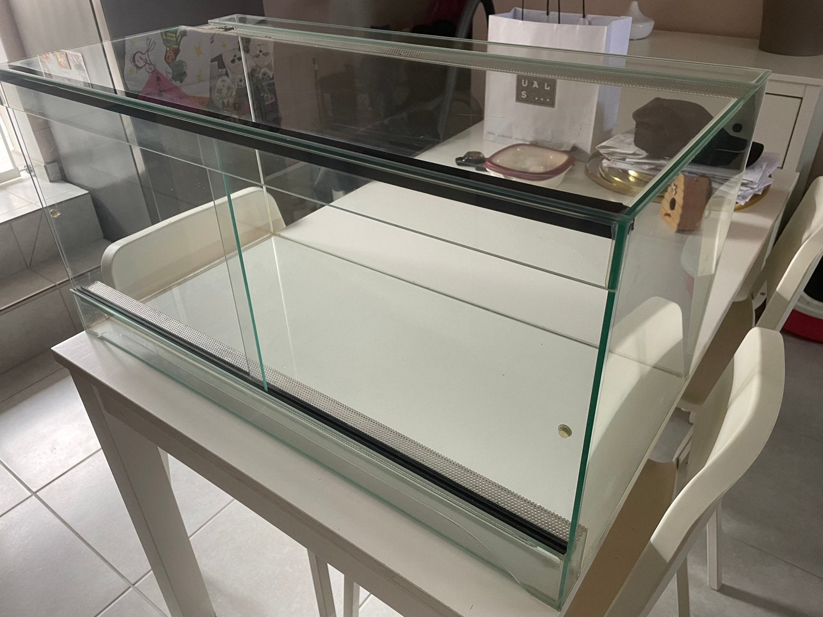 Terrarium reptiles 80x40x40, Animaux & Accessoires, Enlèvement, Comme neuf
