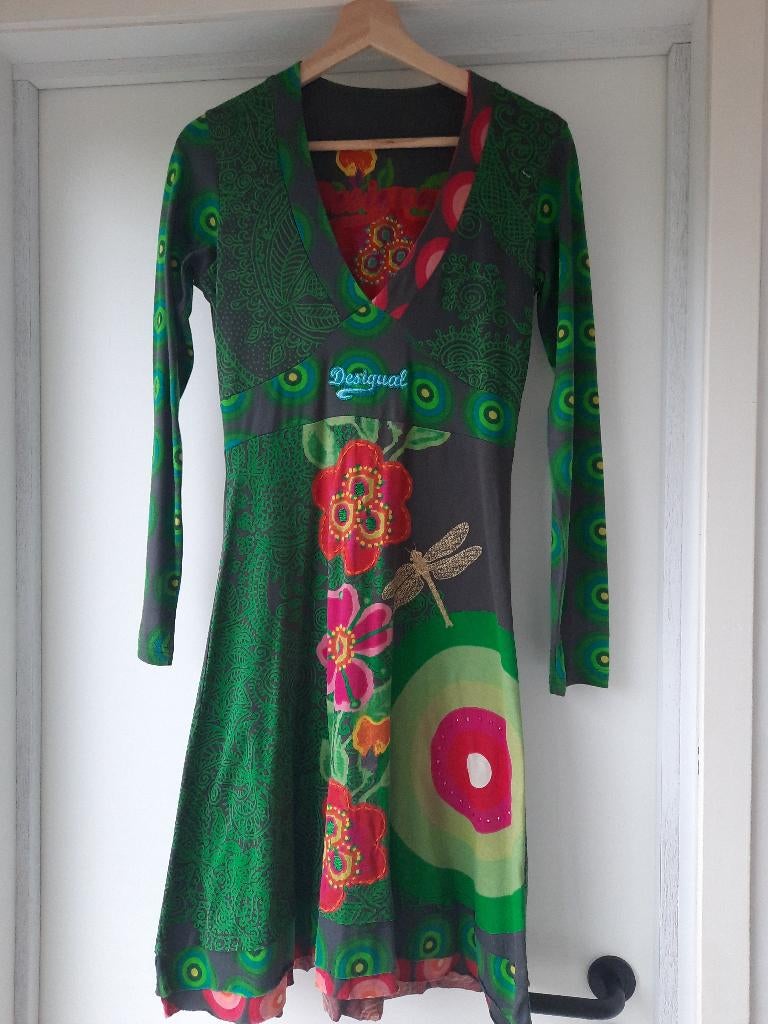 Desigual jurk maat M, Maat 38/40 (M), Overige kleuren, Ophalen of Verzenden, Knielengte