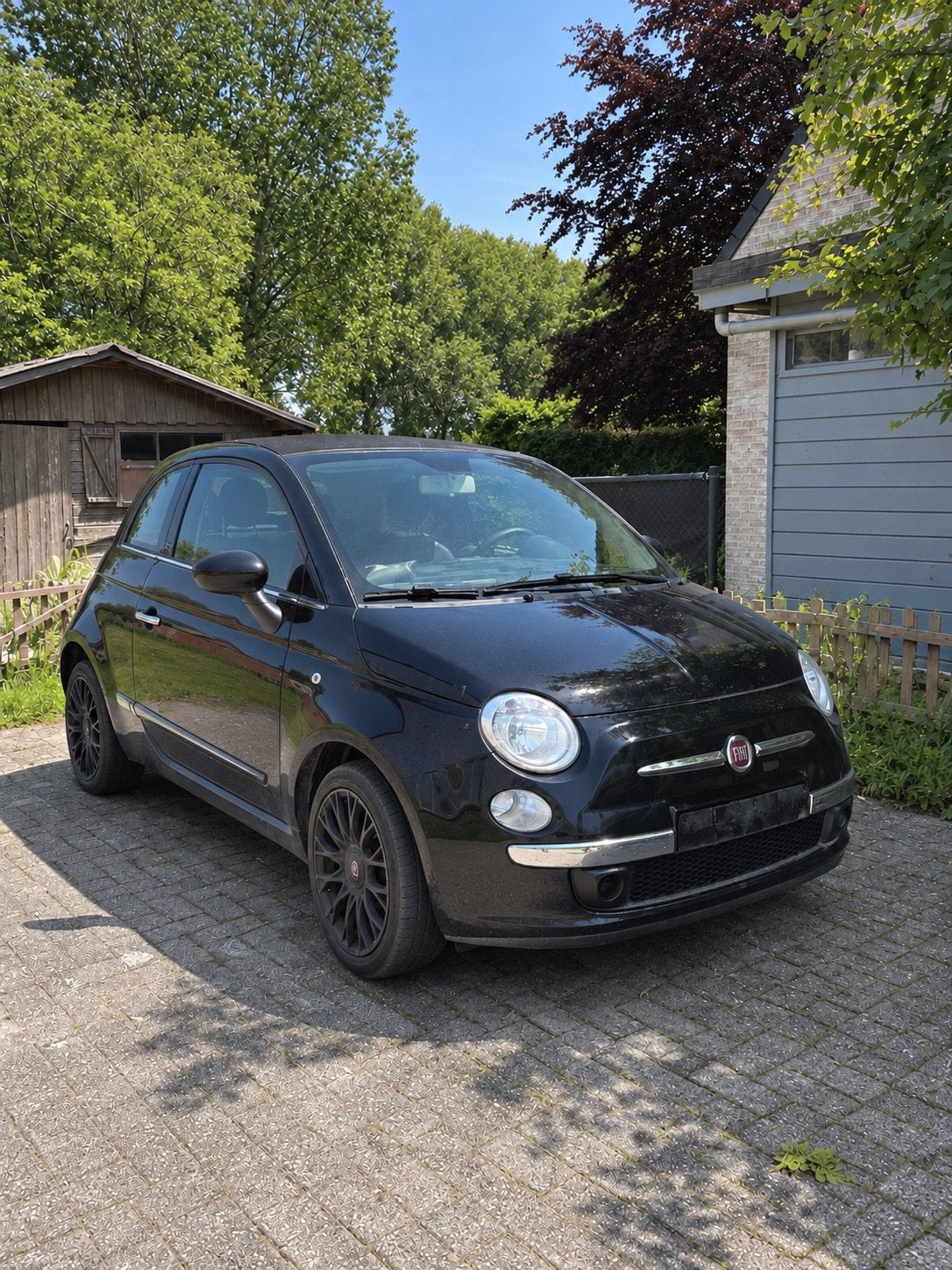 Fiat 500c te koop wegens kopen andere auto, Auto-onderdelen, Ophalen, Gebruikt, Fiat