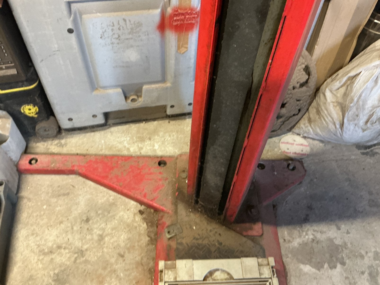 Autobrug 2500 kg, Ophalen