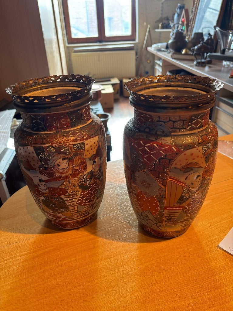 Vases Satsuma, Enlèvement