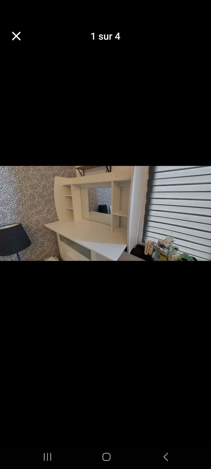 kaptafel voor aan de muur, Ophalen, 100 tot 150 cm, Nieuw, 50 tot 100 cm