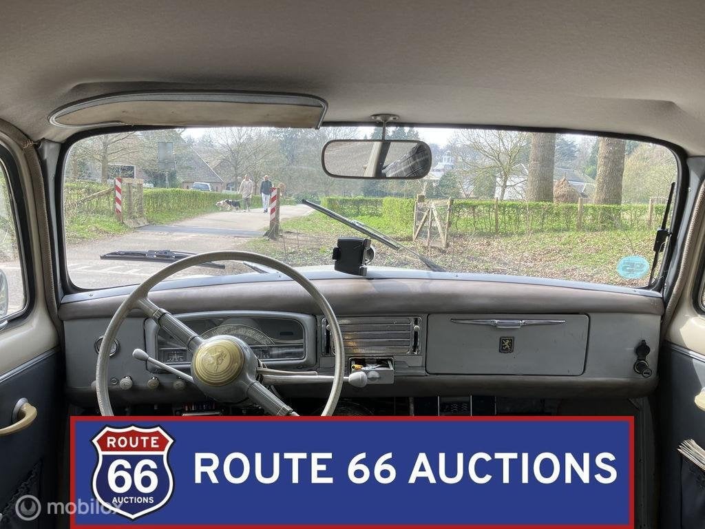 Peugeot 403 Commerciale | 1958 | Route 66 Auctions, Auto's, Oldtimers, Zwart, Bedrijf, Handgeschakeld, Overige carrosserie