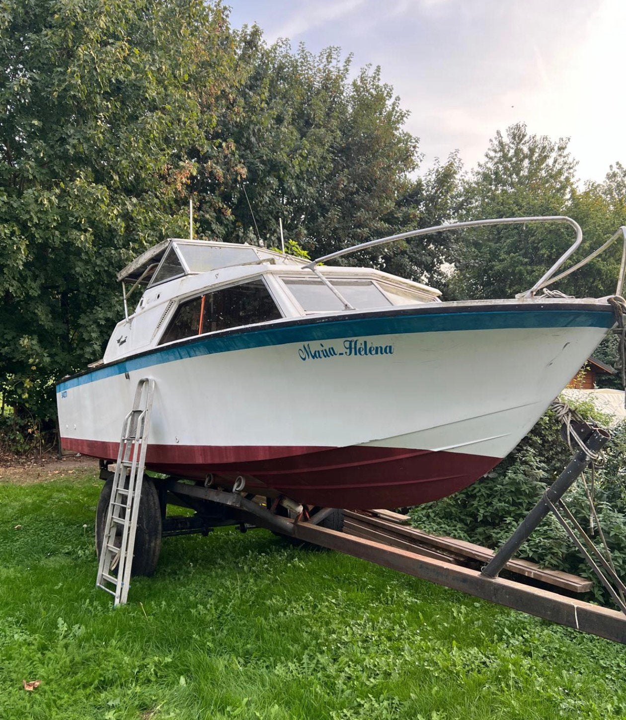 Coronet Cabin Cruiser + remorque – moteur fonctionnel, Enlèvement, Comme neuf