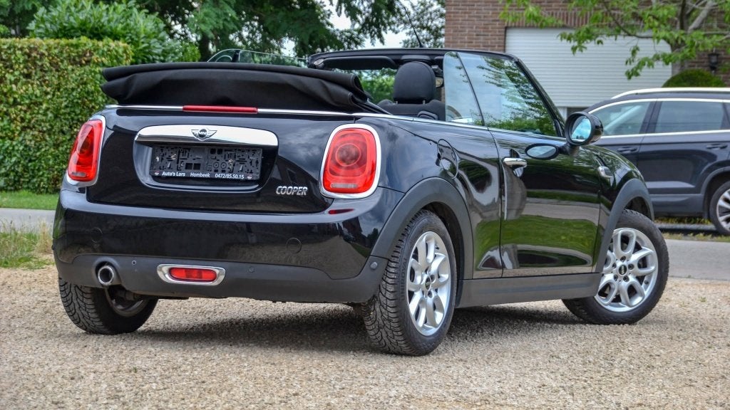 Mini Cooper Cabrio 2017 1.5 Benzine 136 Pk 1 Jaar Garantie, 4 cilinders, Cabriolet, MINI Next, Leder en Stof