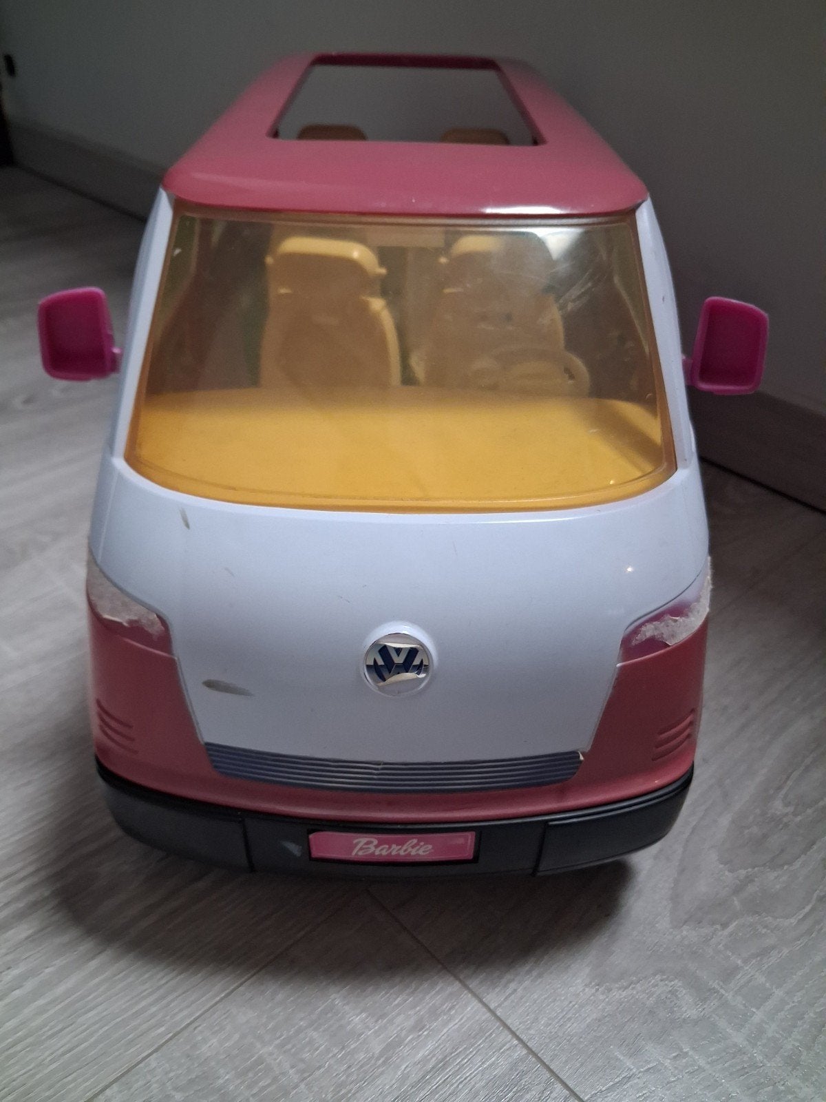 retro barbie bus, Ophalen, Gebruikt, Barbie