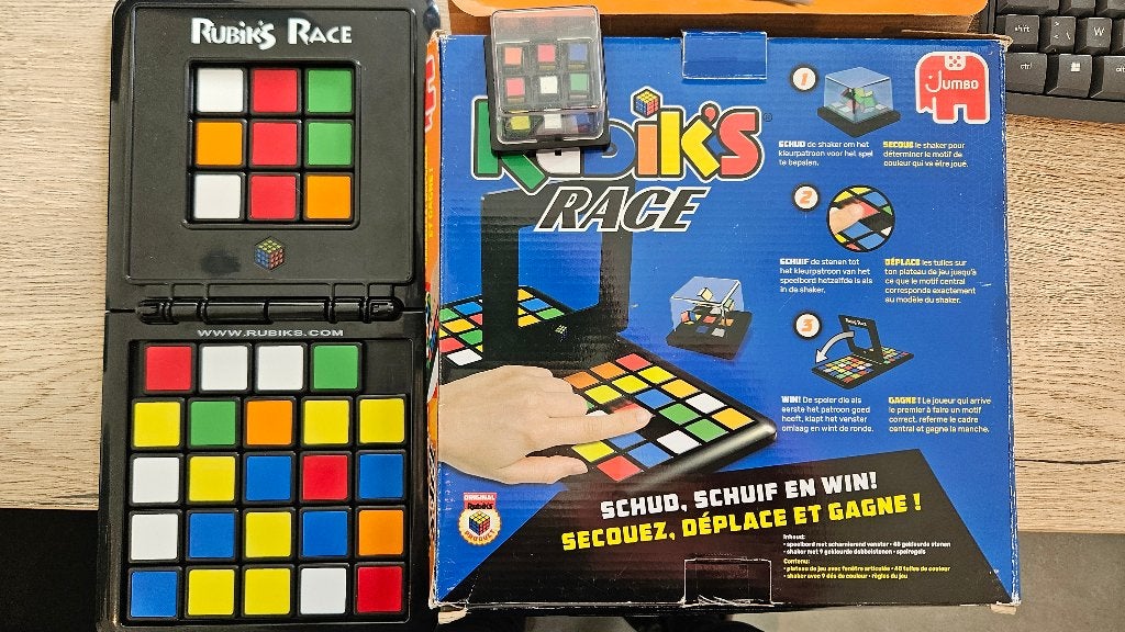 Rubik's Race, Ophalen, Minder dan 500 stukjes, Zo goed als nieuw, Rubik's of 3D-puzzel