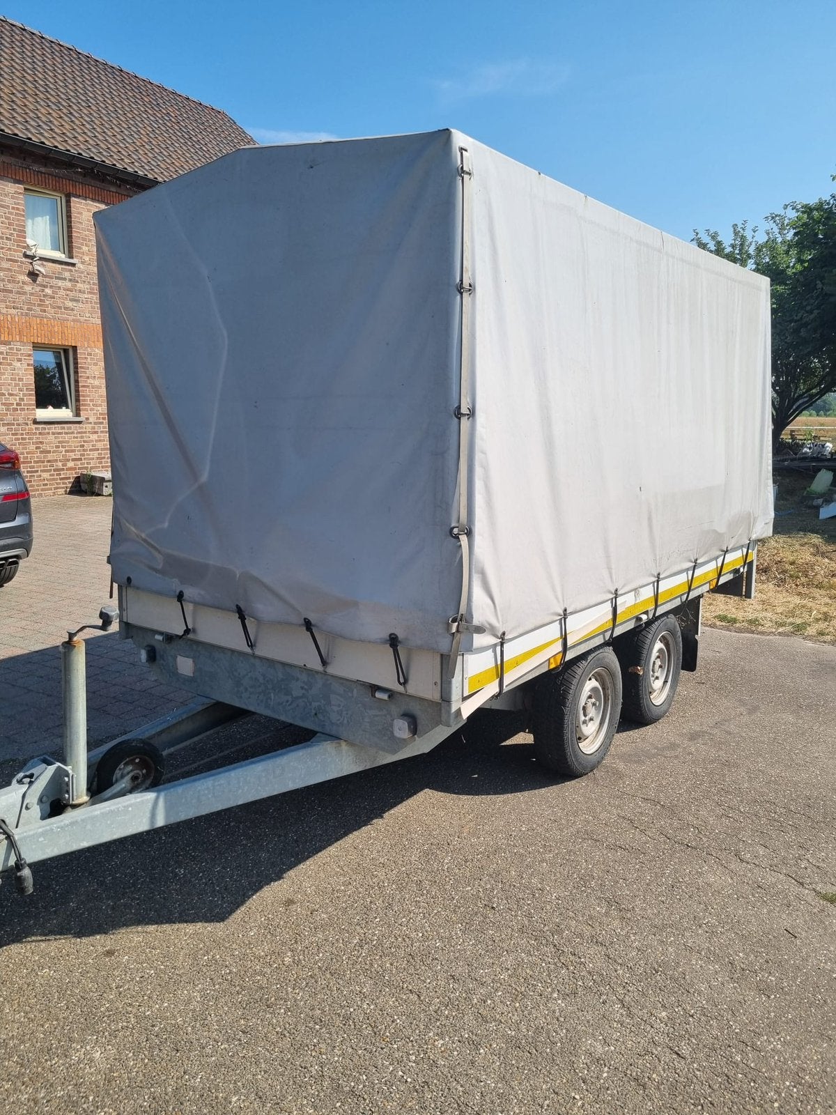 Aanhangwagen met huif, Enlèvement, Comme neuf