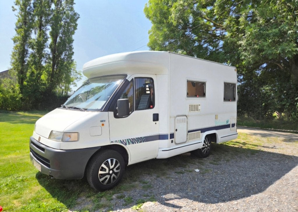Camping-car ( mobilhome ) !!91000km!!, Standaard zit, Raamblindering, Fiat, Tot en met 2