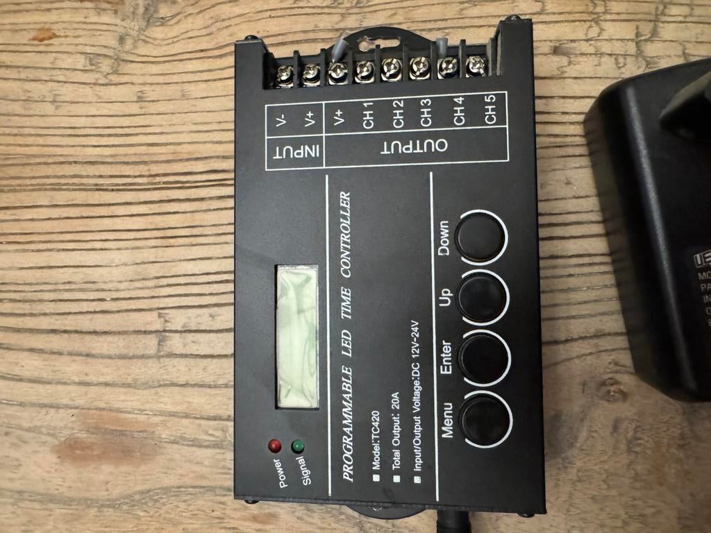 LED tijd controller aquarium, Enlèvement, Comme neuf