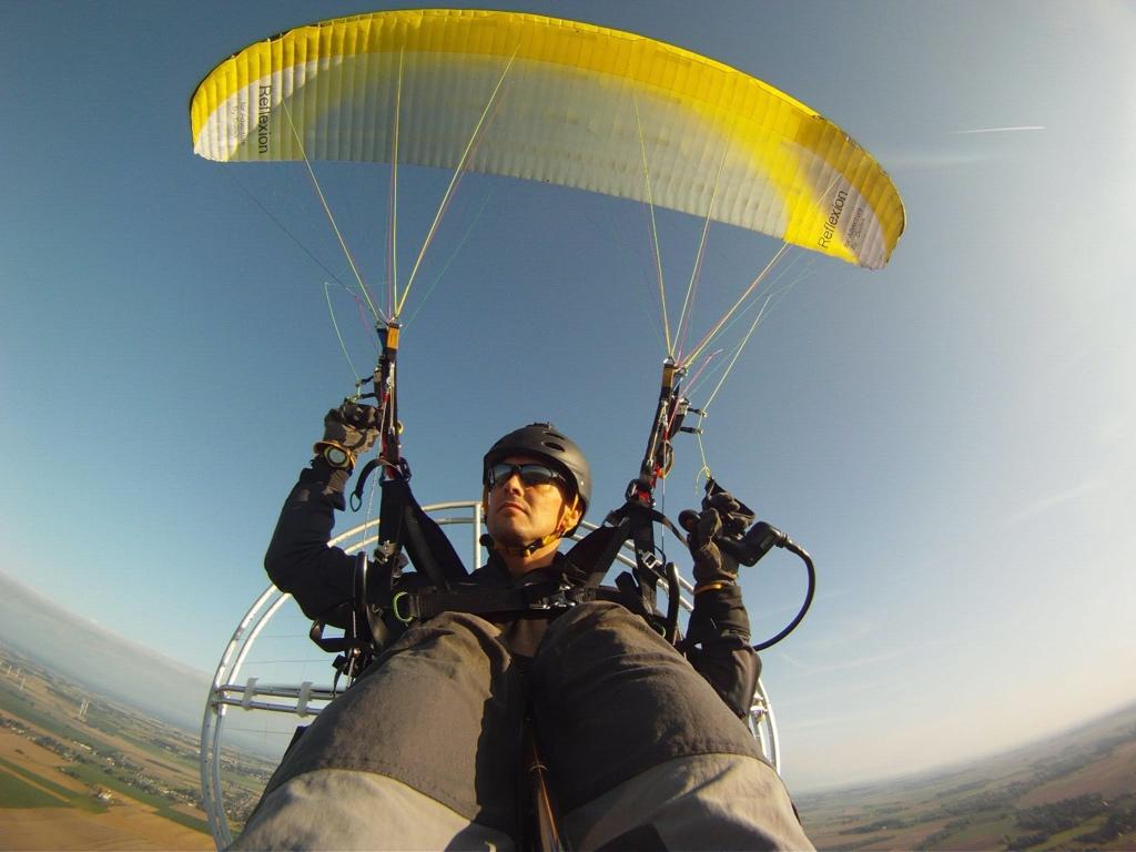 Paramotor/paraglidervleugel, Ophalen, Gebruikt, Paramotor