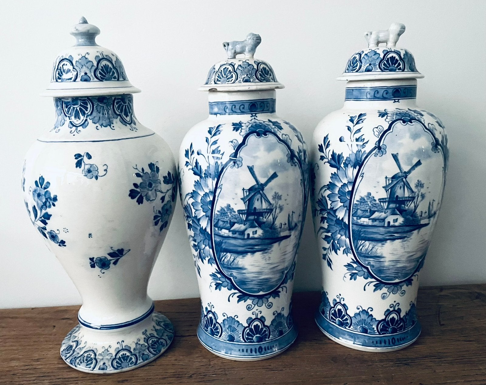 3 maal Delfts blauw voor 10 euro, Antiek en Kunst, Ophalen
