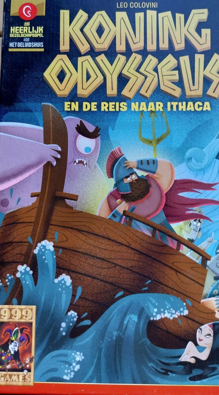 Gezelschapsspel Odysseus (999 games), Hobby en Vrije tijd, Een of twee spelers, Ophalen, Zo goed als nieuw, 999 games