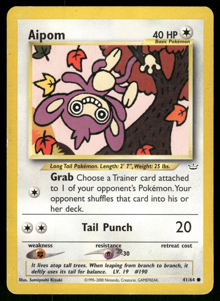 Aipom 41/64 - Neo Revelation (EX), Verzenden, Gebruikt