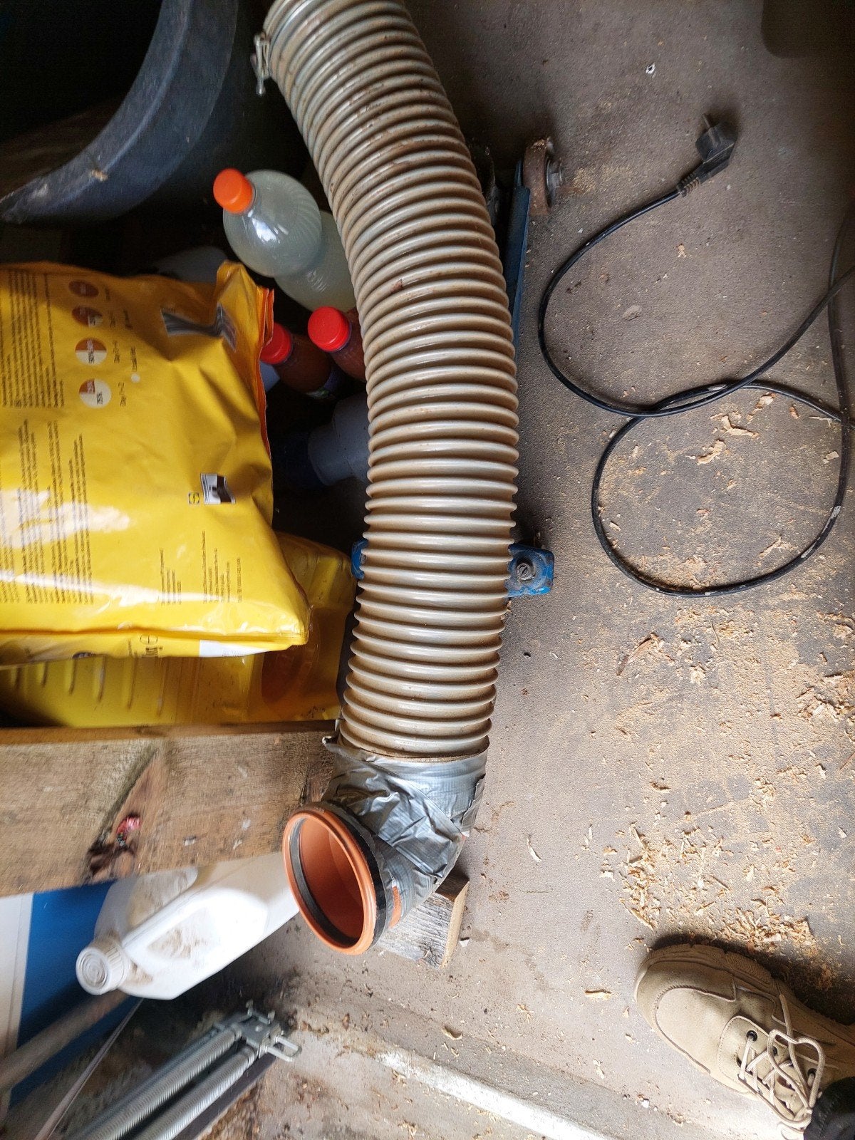 aspirateur, Ophalen