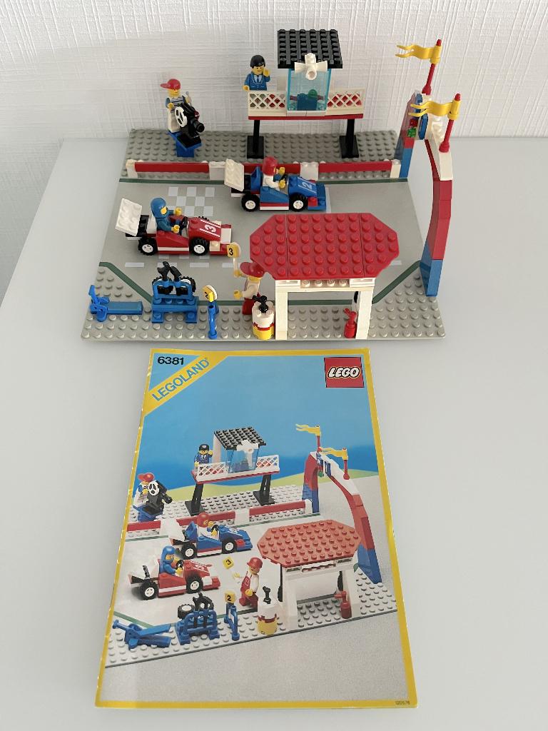 LEGO 6381 Racing Motor Speedway, Enlèvement ou Envoi, Utilisé, Complet, Lego