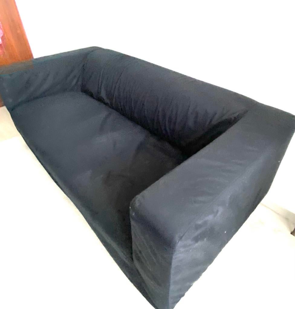 3-zit ikea zwart, Ophalen, Overige materialen, 150 tot 200 cm, Driepersoons