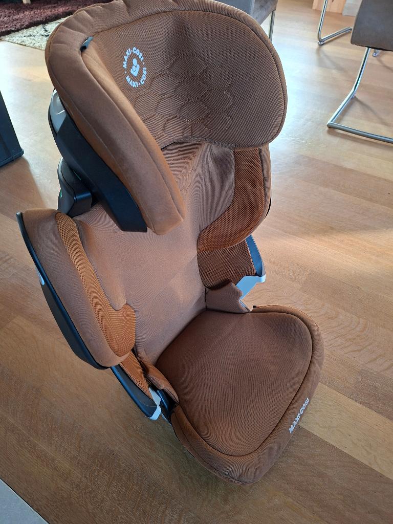 Maxi-Cosi Kore Pro i-Size (Authentic Cognac), Comme neuf, Enlèvement, 0 à 10 kg, Protection latérale