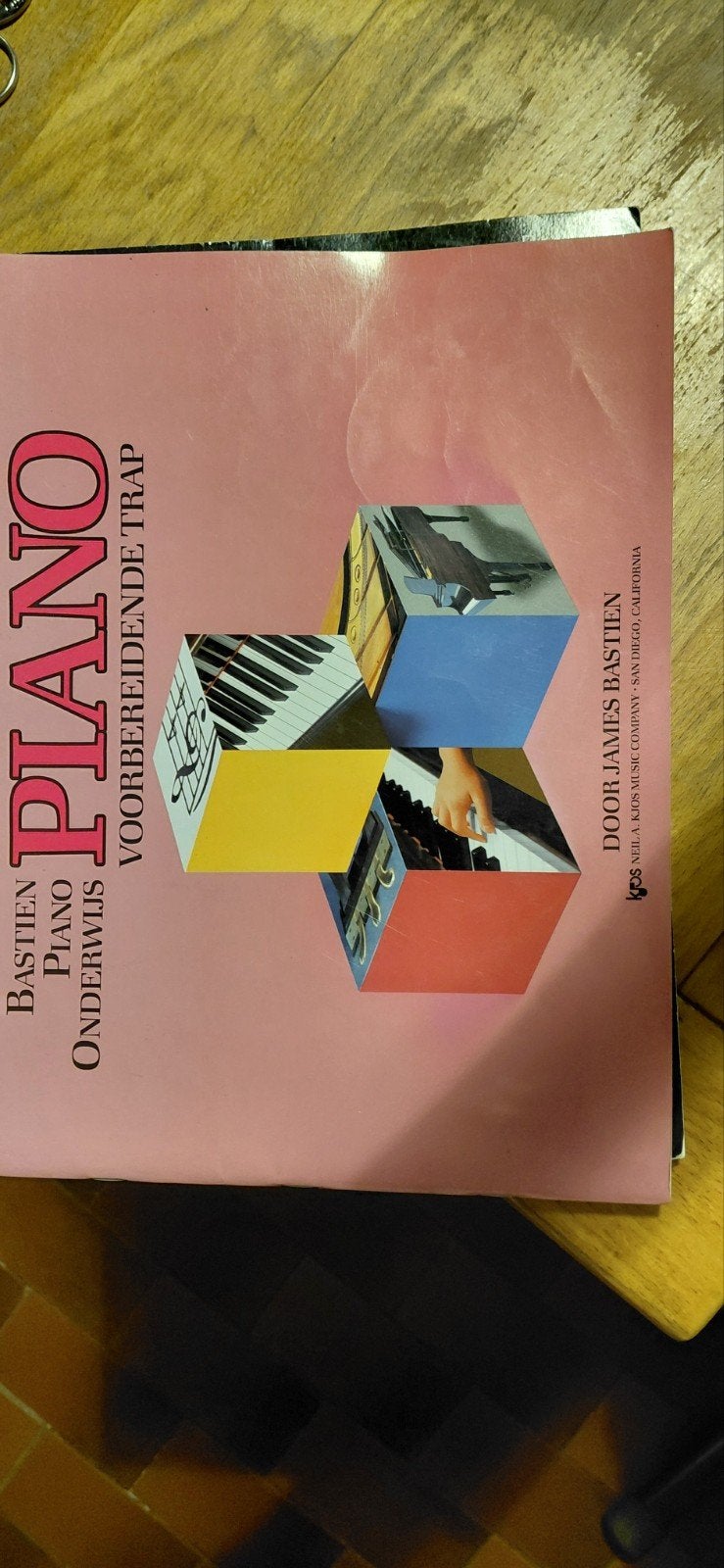 pianoboek bastien, Ophalen of Verzenden, Gelezen, Bastien