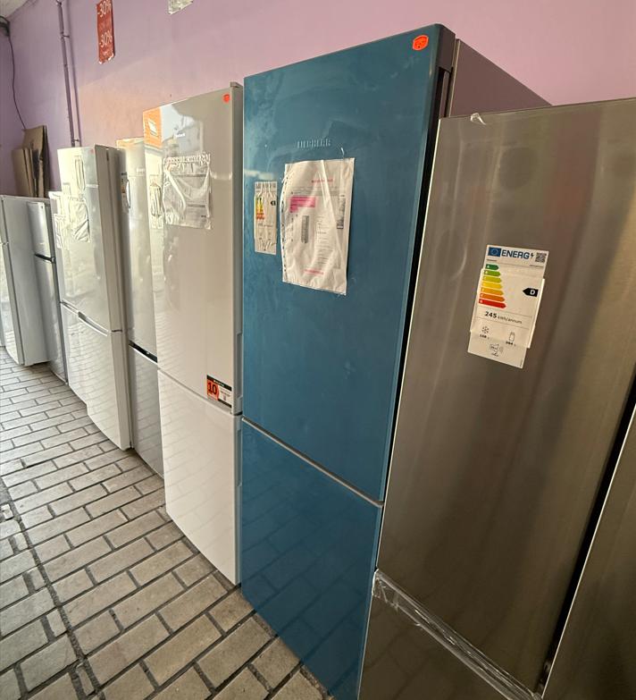 Liebherr /Miele Frigo NoFrost combine Inox A++/310 L/H.186cm, Electroménager, Neuf, Classe énergétique A ou plus économe, 160 cm ou plus