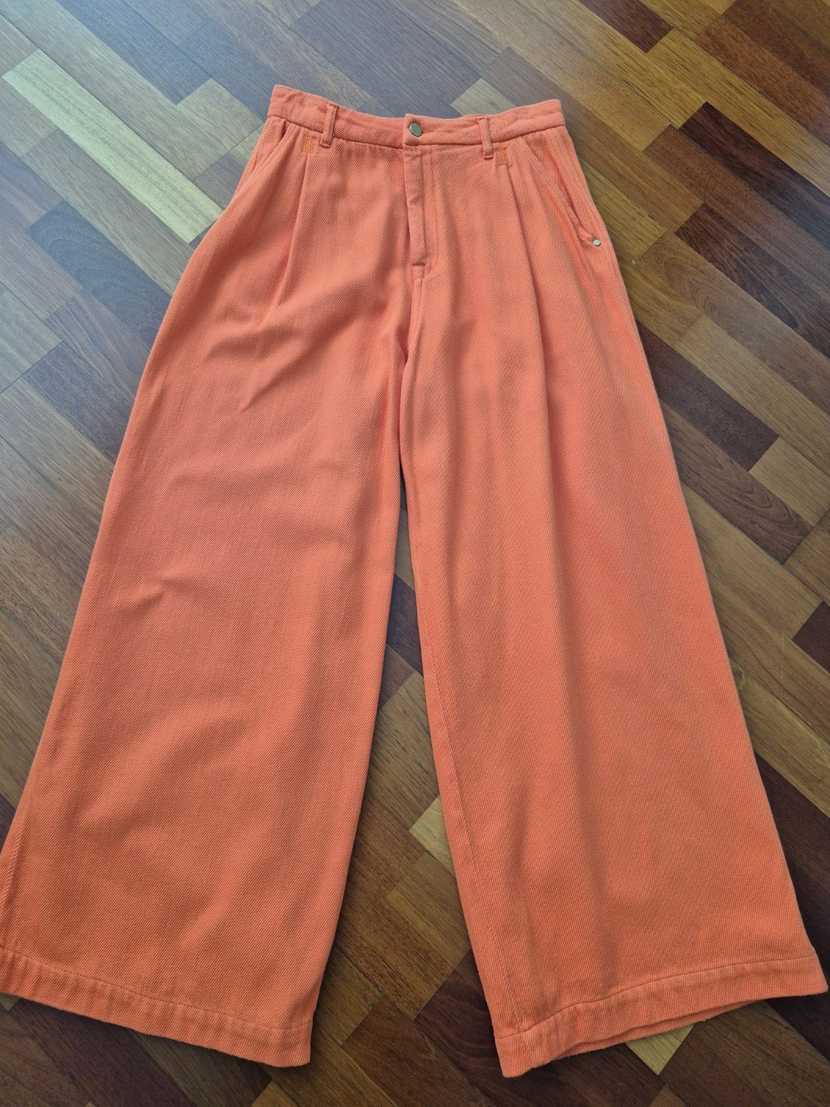 Essentiel oranje broek, Kleding | Dames, Broeken en Pantalons, Maat 38/40 (M), Verzenden, Oranje, Essentiel Antwerp