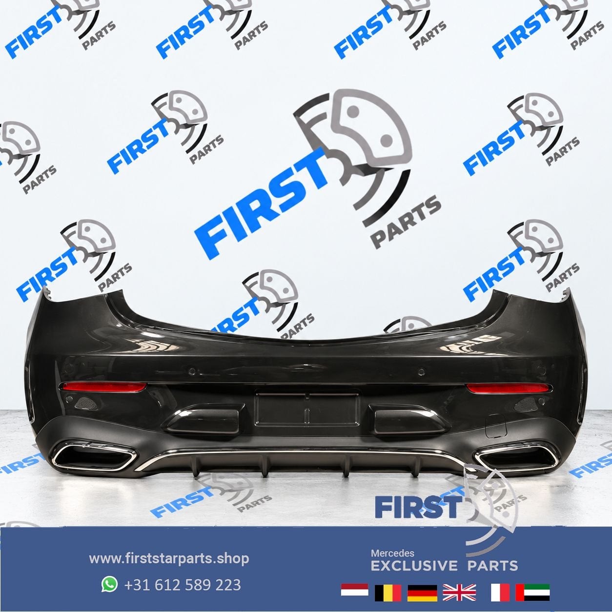 CLE C236 BUMPER COMPLEET A236 W236 AMG ACHTERBUMPER CLE KLAS, Arrière, Utilisé, -, -