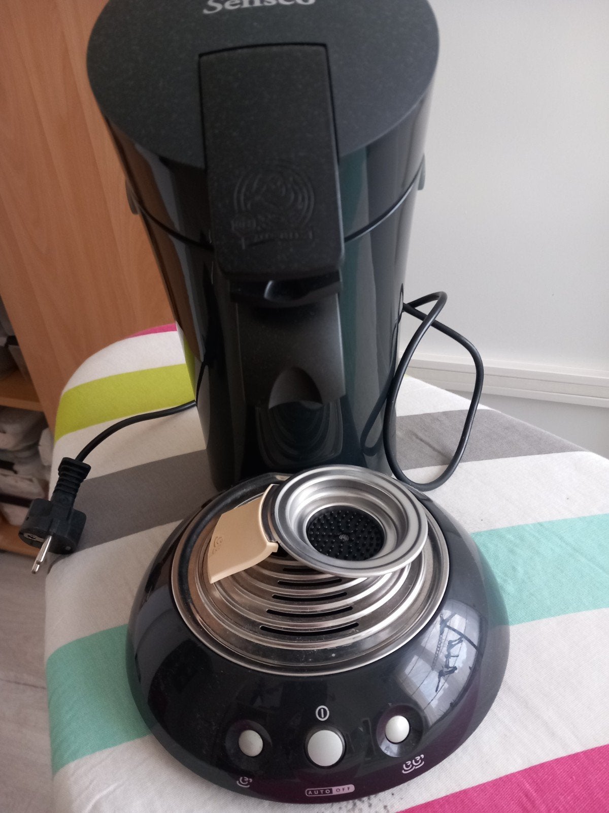 senseo toestel, Ophalen