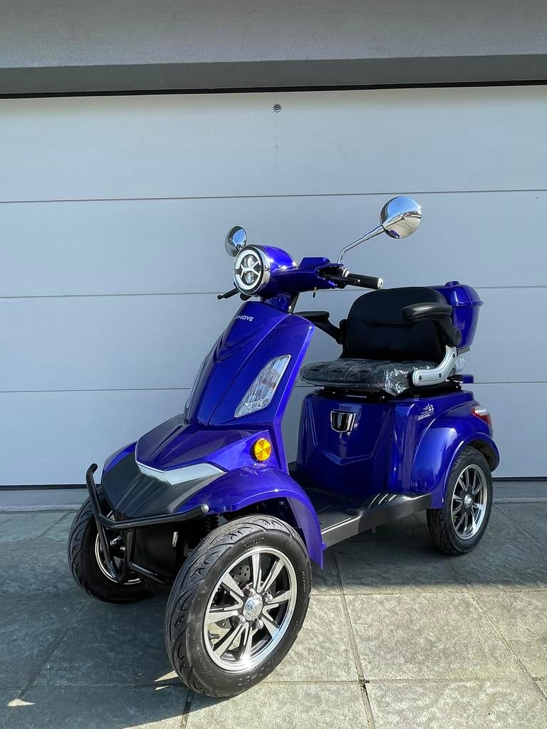 Scootmobiel 25km/h RELAXMOVE voiturette électrique état neuf, Divers, Chaises roulantes, Neuf, Fauteuil roulant électrique, Pliant