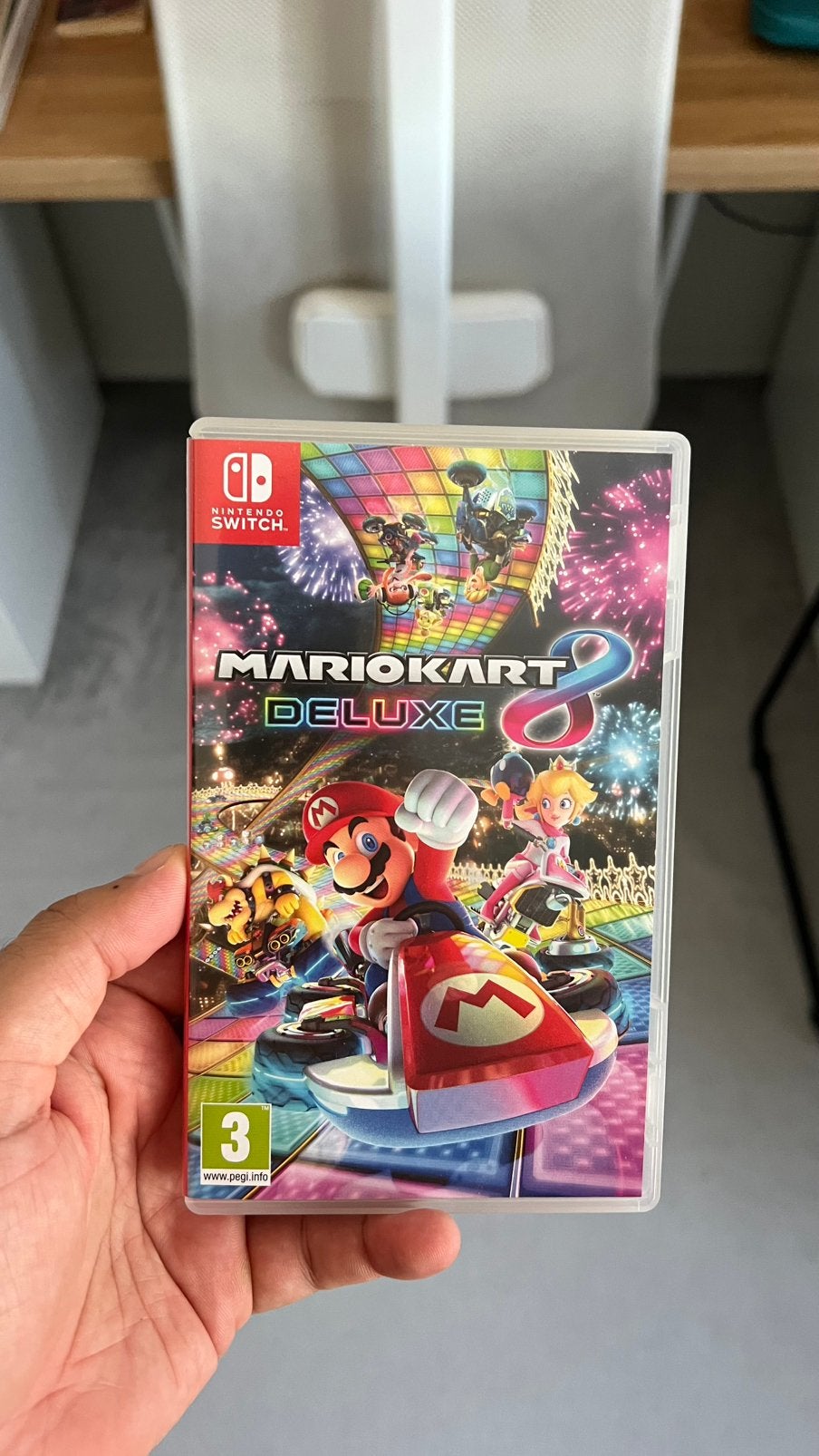 Mario Kart Deluxe 8-schakelaar, Ophalen, Zo goed als nieuw