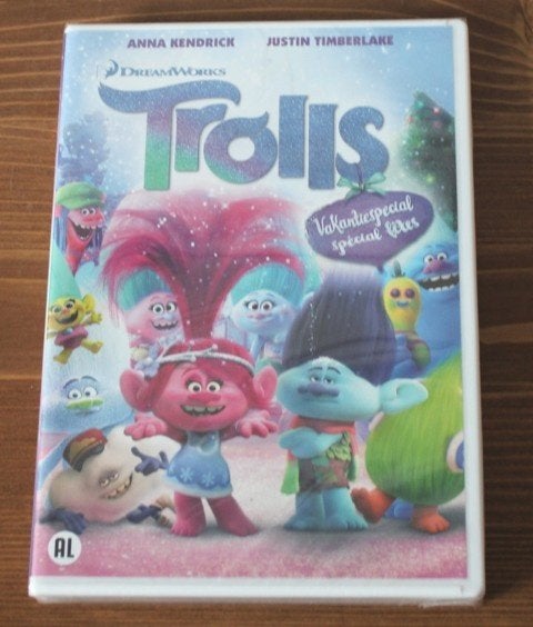 Trolls : Spécial Fêtes – DVD DreamWorks – Neuf, Néerlandais, Enlèvement ou Envoi, Dessin animé, Tous les âges