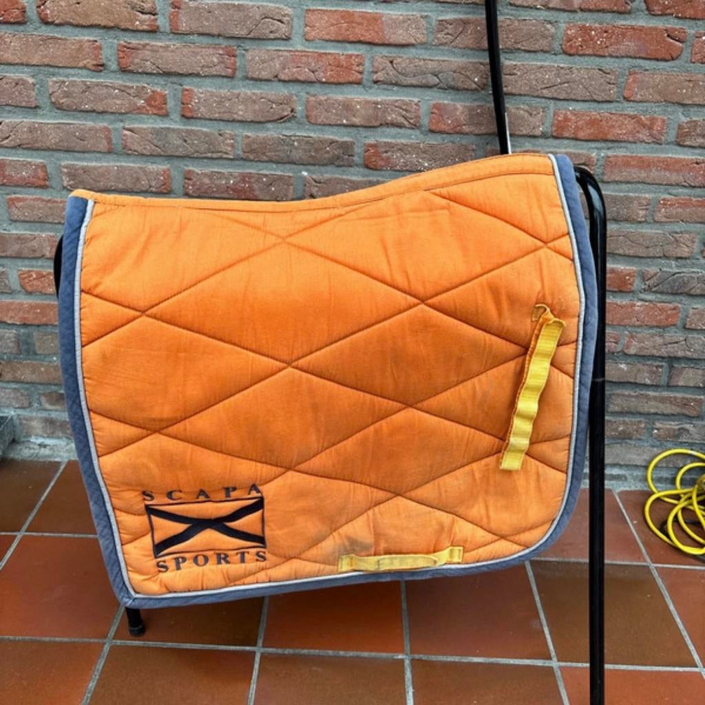 Scapa Sports Zadeldek (Oranje), Dieren en Toebehoren, Ophalen of Verzenden, Zo goed als nieuw, Oranje