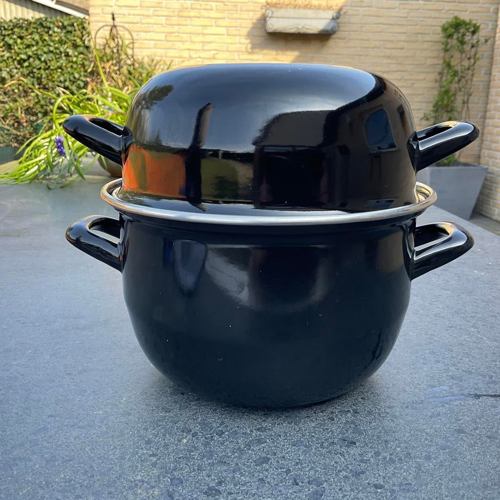 Mosselpot, Huis en Inrichting, Ophalen of Verzenden, Zo goed als nieuw