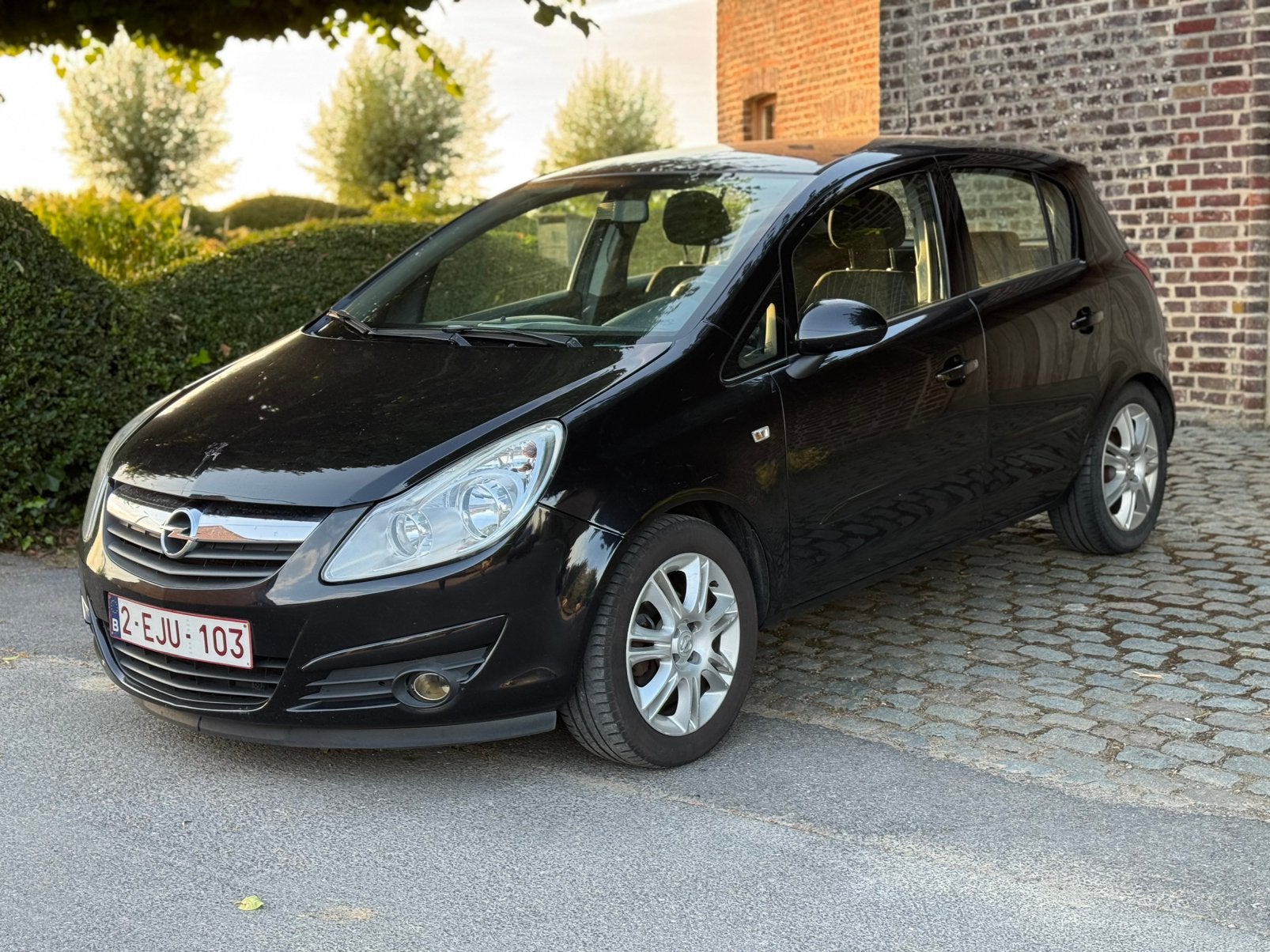 OPEL CORSA / AIRCO! / 5 DEURS! / NETTE STAAT!, Voorwielaandrijving, Stof, Zwart, Zwart